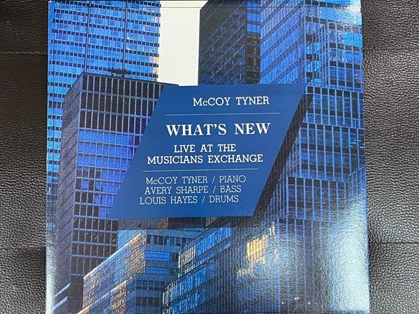 [LP] 맥코이 타이너 - Mccoy Tyner - What&#39;s New Live At The Musicians Exchange LP [서울-라이센스반]