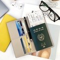 한스마레 리얼 가죽 장지갑 겸용 여권 케이스 Ver2 안티스키밍 적용 여행 준비 파우치 여권케이스 해외 여행용 여권지갑