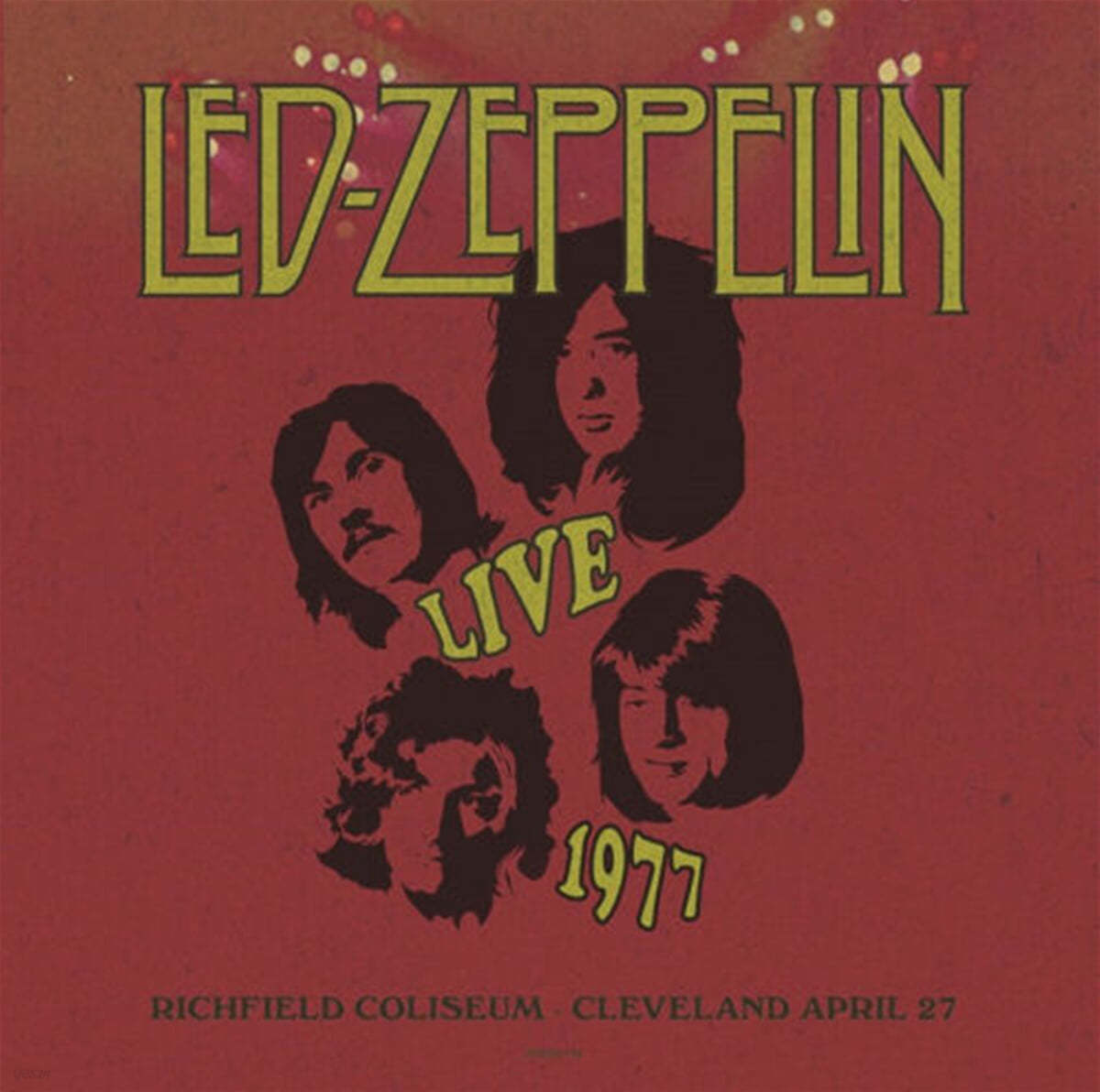 Led Zeppelin (레드 제플린) - Live At Richfield Coliseum IN Cleveland April 27 1977 [2LP]