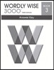 Wordly Wise 3000 : Book 03 Answer Key