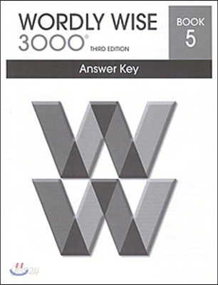 Wordly Wise 3000 : Book 05 Answer Key