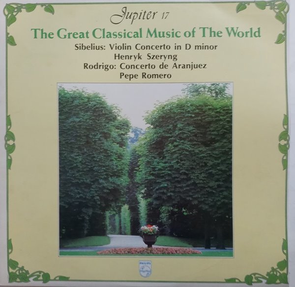 LP(엘피 레코드) 시벨리우스: 바이올린 협주곡, 로드리고: 아랑훼즈 협주곡 - 헨릭 셰링 / 페페 로메로