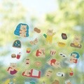 곰부 내지꾸미기 투명 리무버블 스티커팩 다이어리 다꾸 미니 씰 세트