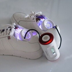 [와디즈7746%펀딩달성][캡슐에스] 프리미엄 다용도 신발 관리기 화이트 (99%살균탈취/냄새제거/UV이중살균/신발건조기)