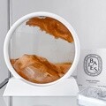 ★기간특가★모래멍 샌드아트 3D 모래시계 오브제 (오렌지)