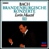 바흐: 브란덴부르크 협주곡 1-6번 (Bach: 6 Brandenburg Concerto BWV1046-1051) (일본 타워레코드 독점 한정반)(2CD) - Lorin Maazel