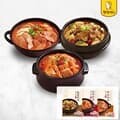 [원할머니]찌개3종 3팩씩 맛보기세트(총9팩 된장+김치+부대찌개)