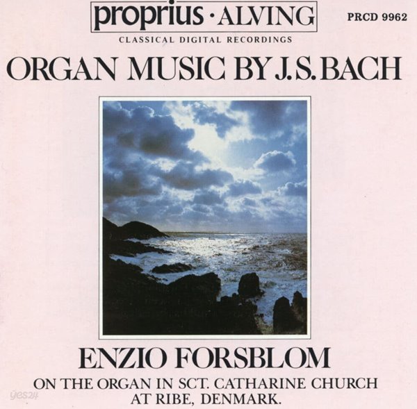 엔조 포스블롬 - Enzio Forsblom - Bach Organ Music by J. S. Bach