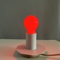 일광 8W 장식용 인테리어 전구 LED a60 색전구 RED 카페조명 디자인램프