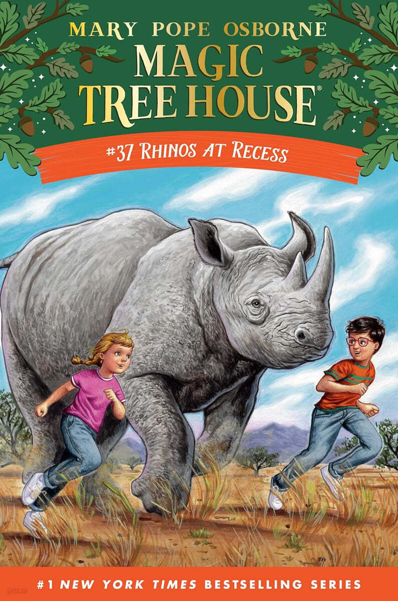 (Magic Tree House #37) Rhinos at Recess