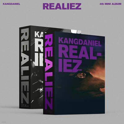 강다니엘 (KANGDANIEL) - 미니앨범 4집 : REALIEZ [버전 2종 중 1종 랜덤 발송]