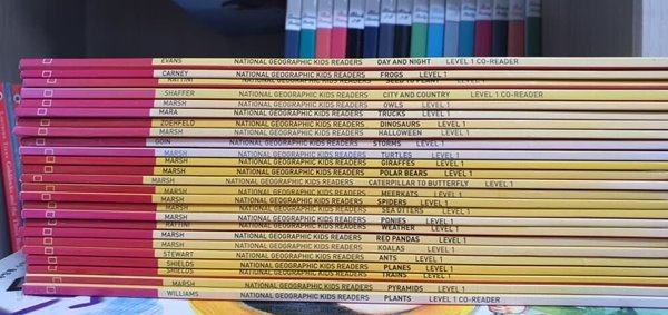 National Geographic Kids 리더스북  / 1단계 페이퍼북 - 25권 