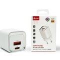 에이투 20W 2포트 고속 USB C타입 QC 3.0 PD 멀티충전기 어댑터 AL0104