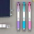 자바 제트3볼M 0.5mm 저중심 3색볼펜 이니셜각인