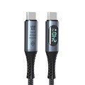 비잽 USB4 40G C to C 240W PD3.1 디스플레이 케이블 썬더볼트4 5A
