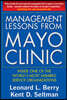 Management Lessons from the Mayo Clinic (Pb)
