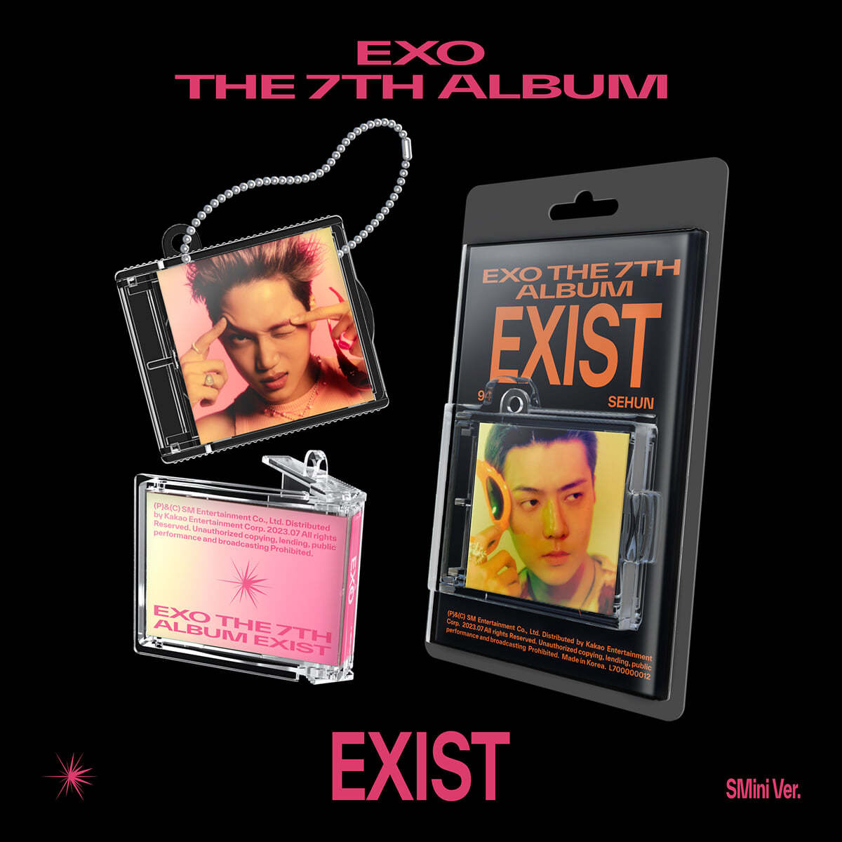 엑소 (EXO) 7집 - EXIST [SMini Ver.](스마트앨범) [8종 중 1종 랜덤 발송]