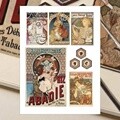 Alphonse Mucha_무하 스티커 씰스티커_광고