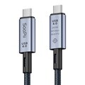 Soopii 240W 40Gbps 8K 썬더볼트 USB4 C to C 초고속 케이블 S43 1m