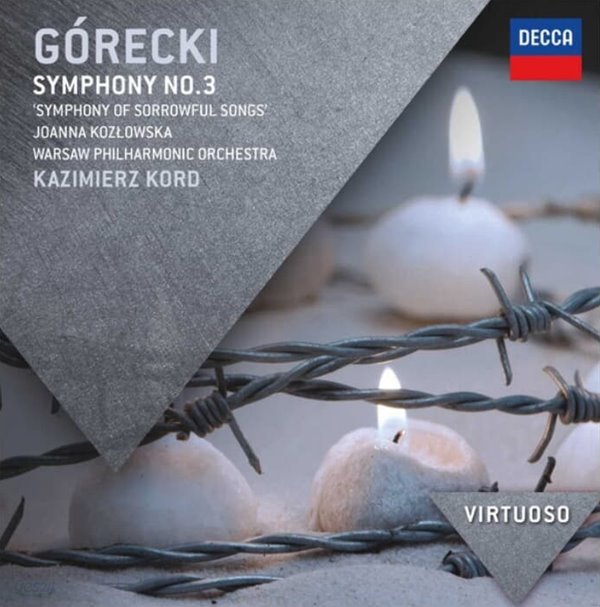 구레츠키 (Henryk Gorecki) : Symphony No. 3 - 코르트 (Kazimierz Kord)(EU발매)