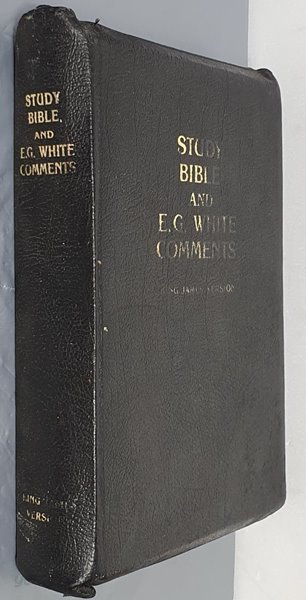 STUDY BIBLE AND E.G. WHITE COMMENTS (KING JAMES VERSION) - 지퍼, 무색인,(大)