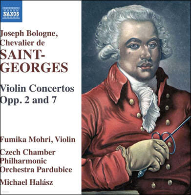 Fumika Mohri 생-조르주: 바이올린 협주곡 (Joseph Bologne, Chevalier de Saint-Georges: Violin Concertos, Opp. 2&7)