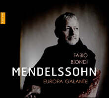 Fabio Biondi 멘델스존: 현을 위한 신포니아, 바이올린과 현악을 위한 협주곡 외 (Mendelssohn)
