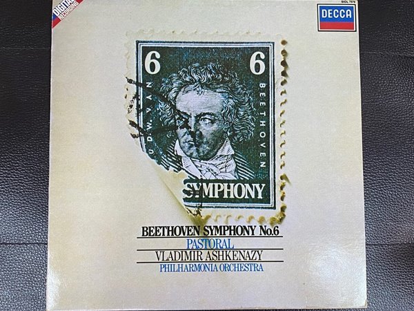 [LP] 아슈케나지 - Vladimir Ashkenazy -Beethoven Symphony No.6 Pastoral LP [성음-라이센스반]