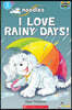 Scholastic Hello Reader Level 1 #10: Noodles: I Love Rainy Days! (Book + StoryPlus QR)