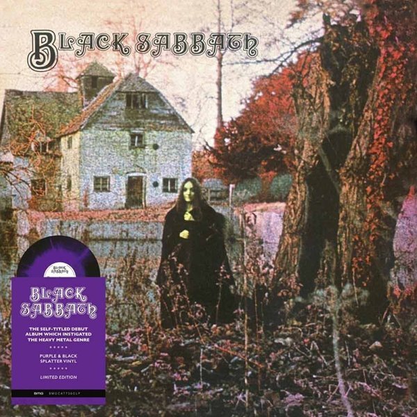 [수입 미개봉] Black Sabbath - Purple &amp; Black Splatter Colored Vinyl
