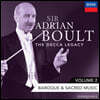 Adrian Boult 아드리안 볼트 데카 레이블 녹음 2집 - 종교 음악 & 바로크 음악 (The Decca Legacy Vol.2 - Baroque & Sacred Music)