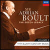 Adrian Boult 아드리안 볼트 데카 레이블 녹음 3집 - 19세기, 20세기 음악 (The Decca Legacy Vol.3 - 19th & 20th Century Music)