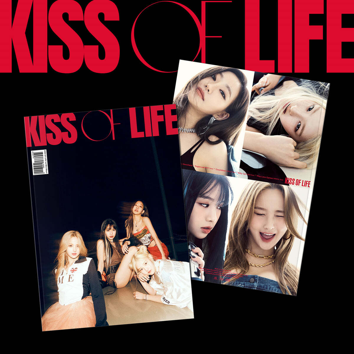 KISS OF LIFE (키스오브라이프) - 미니앨범 1집 : KISS OF LIFE