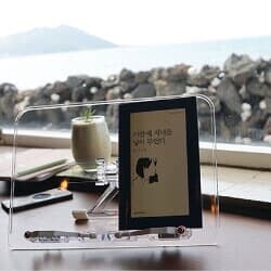 리디모아 휴대용 투명독서대