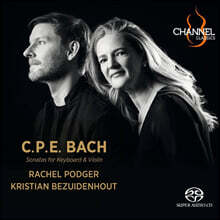 Rachel Podger 칼 필립 엠마누엘 바흐: 바이올린 소나타 (C.P.E. Bach: Sonatas For Keyboard &amp; Violin)