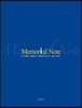 Memorial Note 메모리얼 노트