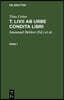 Titus Livius: T. LIVII AB Urbe Condita Libri. Pars 1