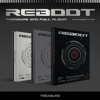 TREASURE (트레저) - TREASURE 2ND FULL ALBUM [REBOOT] [PHOTOBOOK VER.][3종 SET]