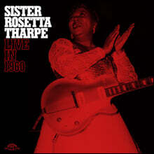 Sister Rosetta Tharpe (시스터 로제타 사프) - Live in 1960 [투명 레드 컬러 LP]