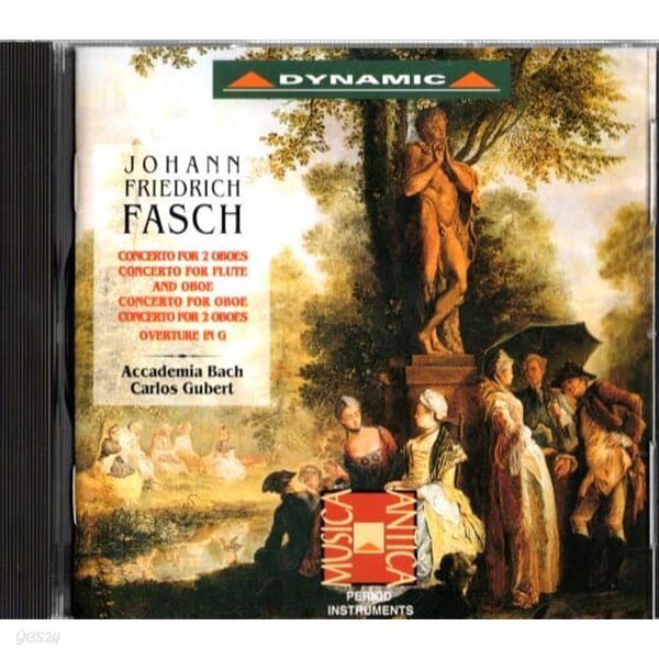 [수입] Fasch - Concertos for Oboe &amp; Flute