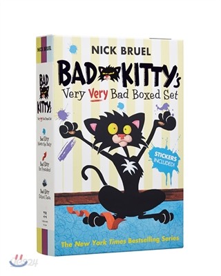 Bad Kitty&#39;s Very Very Bad Boxed Set (#2): Bad Kitty Meets the Baby, Bad Kitty for President, and Bad Kitty School Days