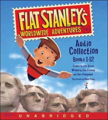 Flat Stanley&#39;s Worldwide Adventures Audio Collection: Books 1-12