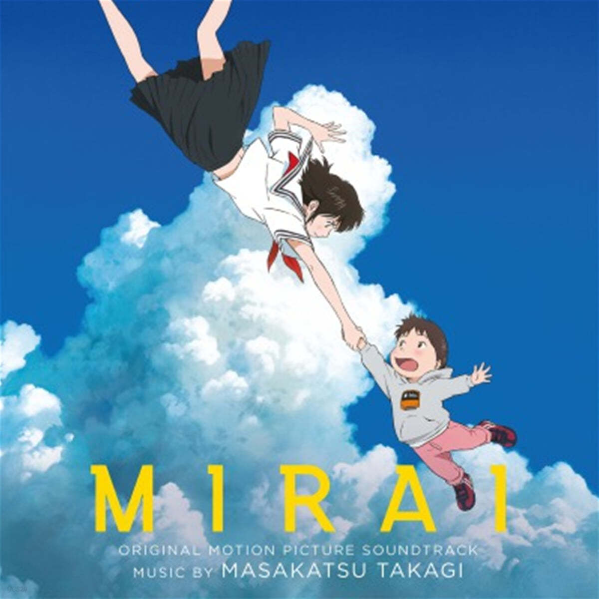 미래의 미라이 애니메이션 음악 (Mirai OST by Takagi Masakatsu) [핑크 블러썸 컬러 LP]