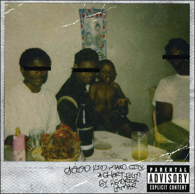 Kendrick Lamar (켄드릭 라마) - 2집 Good Kid, M.A.A.d City [투명 컬러 2LP]