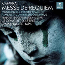 Emmanuelle Haim 캉프라 / 몽동빌 / 라모: 종교적 합창음악 모음집 (Campra, Rameau, Mondonville)