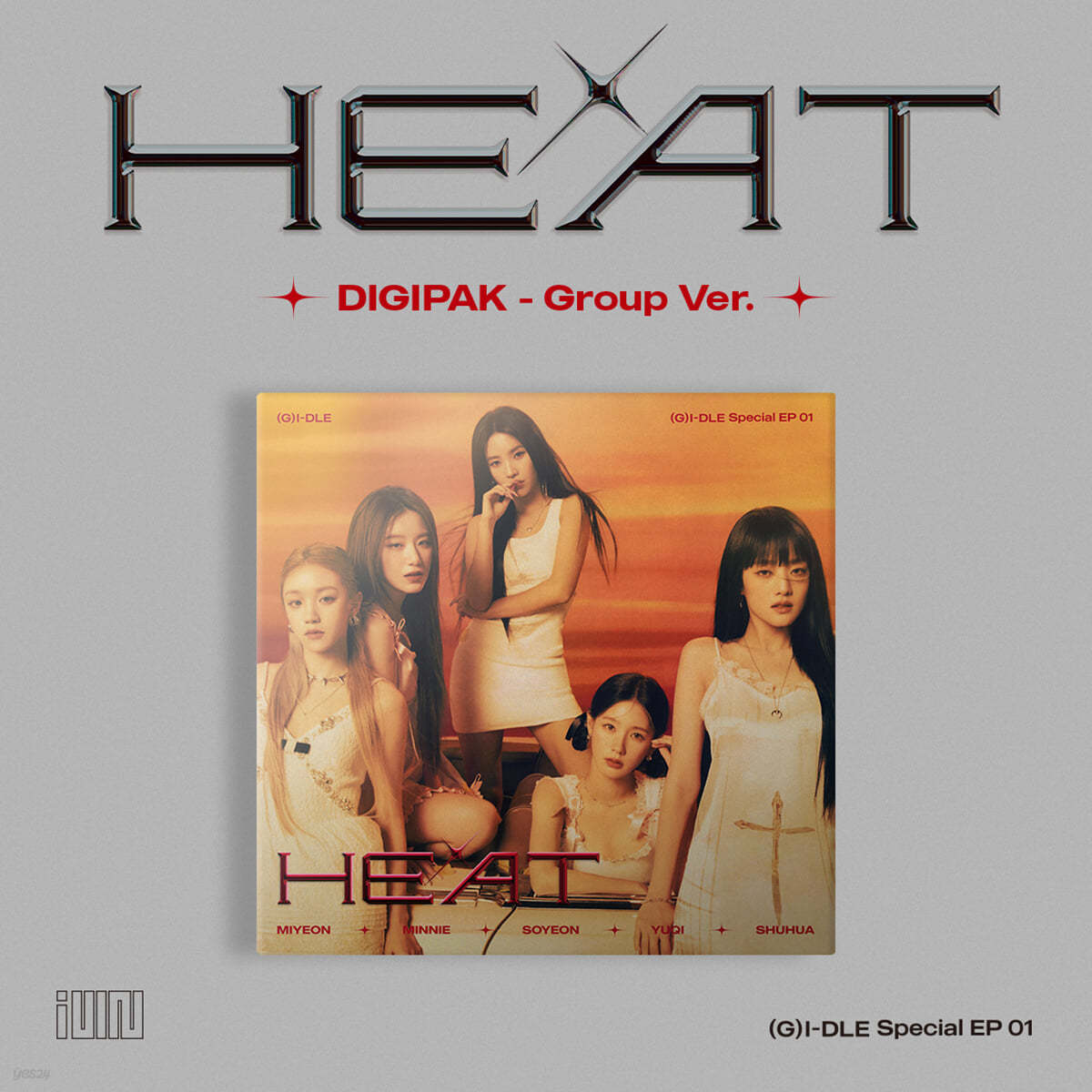 (여자)아이들 - 스페셜 앨범 : HEAT [DIGIPAK - Group Ver.]