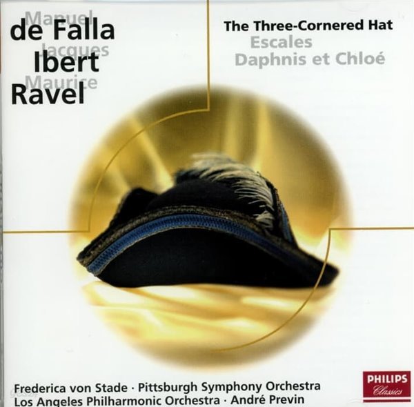 Falla : The Three Cornered Hat Escales Daphnis et Chloe  - 프레빈 (Andre Previn)(독일발매)