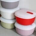 [2HOT] 국산 실리콘 밥팩용기 350ml 5color