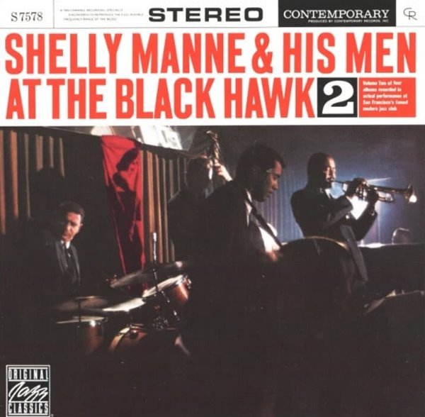 셜리 맨 앤 히즈 맨 (Shelly Manne &amp; His Men) -  At The Black Hawk, Vol. 2(US발매)
