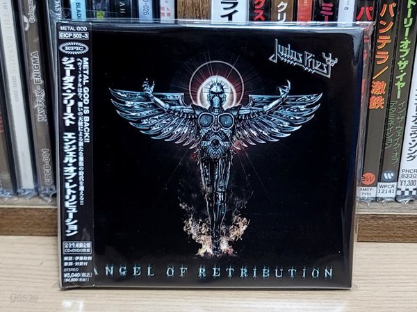 (일본반 CD+DVD 하드커버 디지북) Judas Priest - Angel Of Retribution